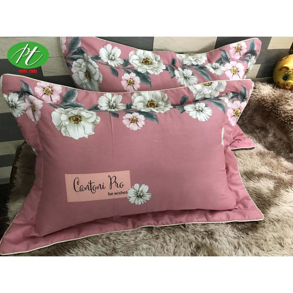 Vỏ gối cotton siêu đẹp 45x65cm (2 cái)