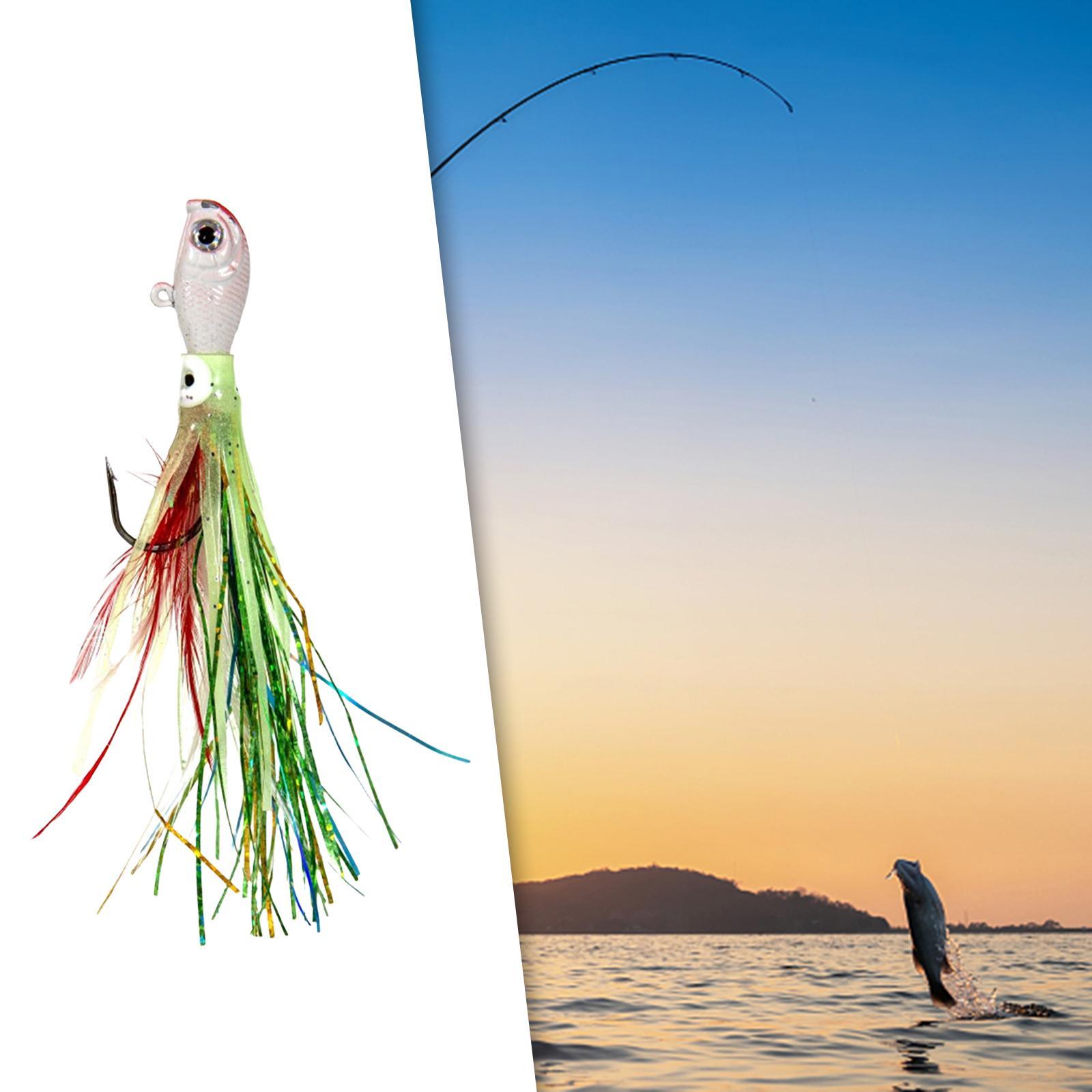 Luminous Lifelike Squid Skirt  Sea Fishing  Glow Fishing  Hook