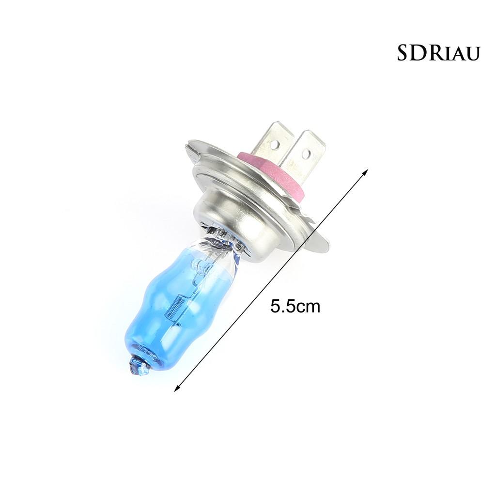 Set 2 Đèn Pha H7 12v 100w 6000k Ánh Sáng Trắng Dành Cho Ô Tô / Xe Tải