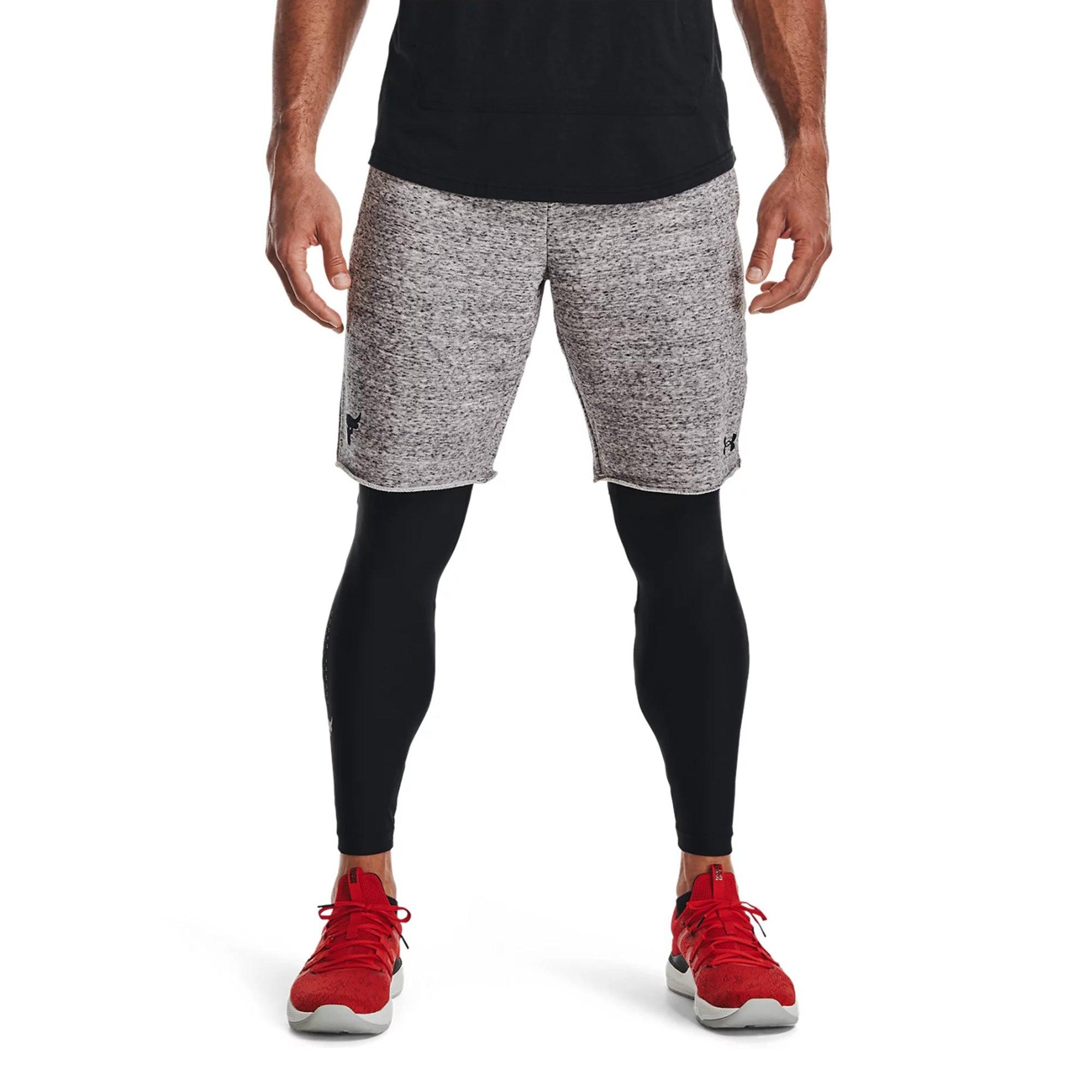 Quần ngắn thể thao nam Under Armour Project Rock Terry - 1361751-112