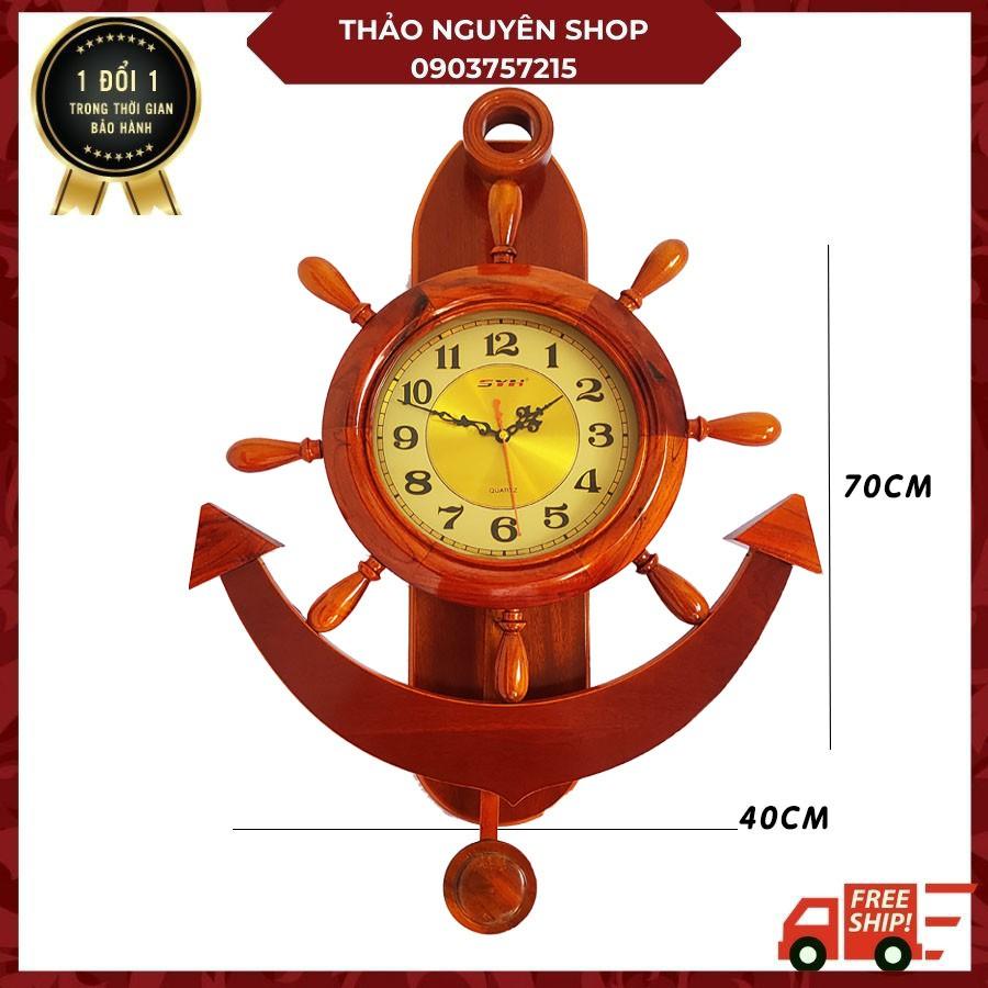 Đồng hồ treo tường gỗ thật 100% cao cấp bảo hành 12 tháng đổi mới