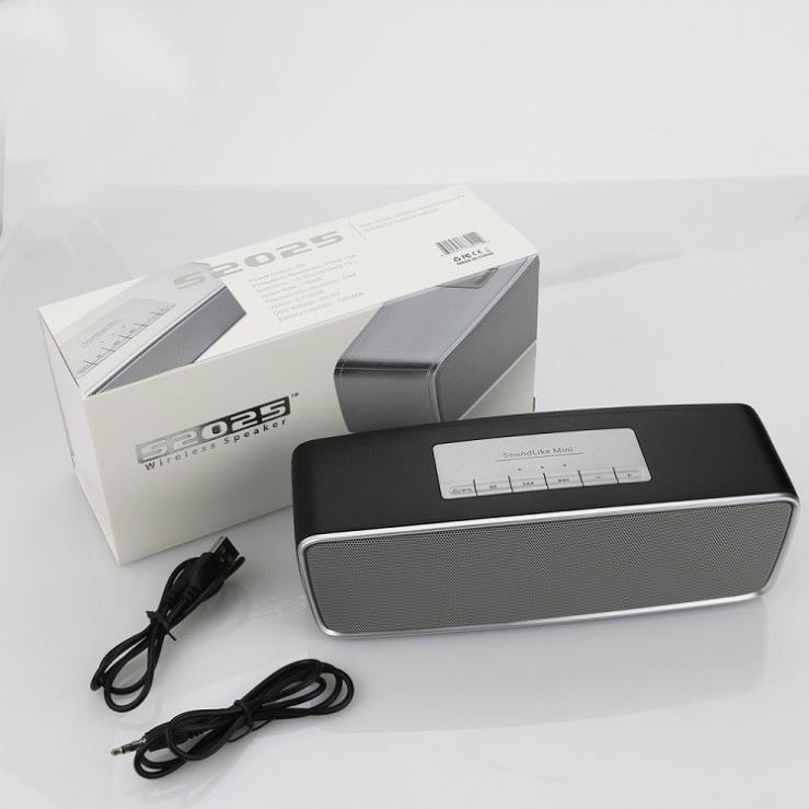 Loa Bluetooth Stereo Super Bass Mini S2025 - Bluetooth 4.0v - Âm Thanh Siêu Đỉnh - BH 6 Tháng