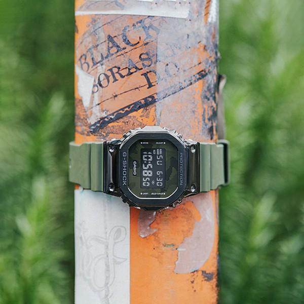 Đồng Hồ Nam Dây Nhựa Casio G-Shock GM-5600B-3DR Chính Hãng - GM-5600B-3