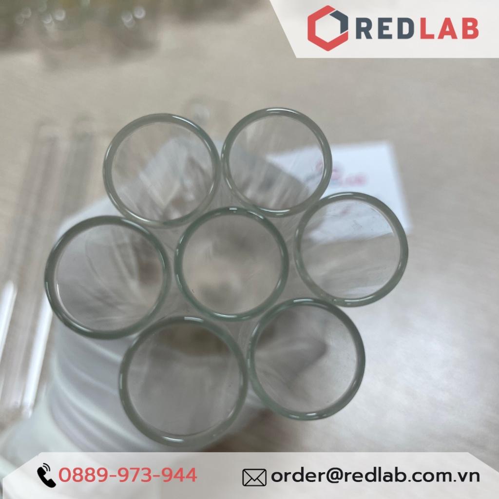 Ống nghiệm thủy tinh 20 ml trơn không vành 16 x 160 mm Boro 3.3 Bio Hall
