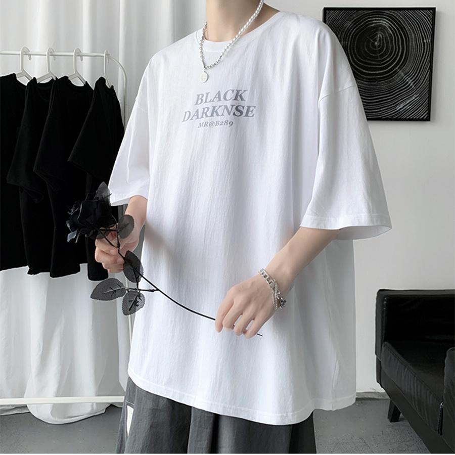 Áo thun Unisex Phong Boutique DARK SIDE phông tay lỡ nam nữ form rộng Oversize