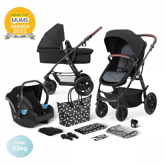 Bộ xe đẩy Kinderkraft XMOOV3IN1 cho bé từ 0 tháng tuổi đến 22kg
