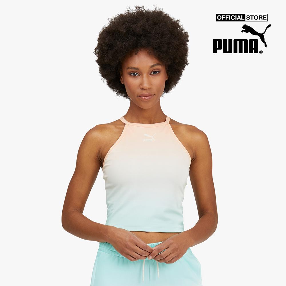 PUMA - Áo bra thể thao nữ Gloaming Printed 845841