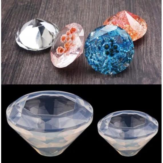 Khuôn Silicone Hình Dạng Khối Kim Cương 4 Cm - Trường Thịnh Sài Gòn