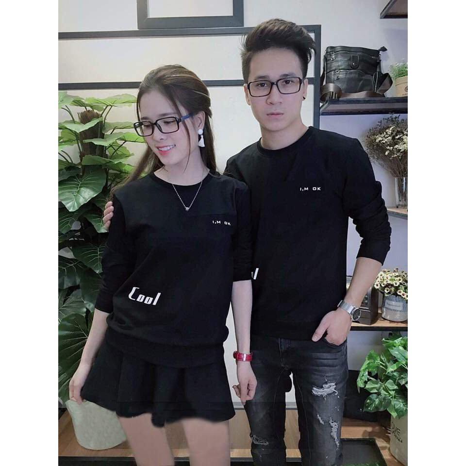 Áo đôi thu đông thời trang