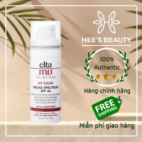 Kem chống nắng sáng đều sắc da EltaMD UV Clear Broad-Spectrum SPF 46 - Untinted - Hee's Beauty Skincare