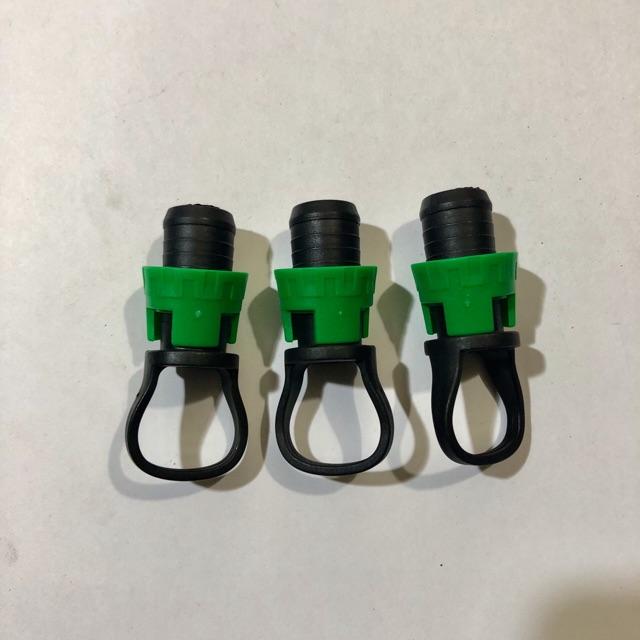 SET 3 CÁI CÚT BỊT NỐI NHANH DÙNG BỊT ĐẦU CUỐI DÂY TƯỚI NHỎ GIỌT,PHUN MƯA ỐNG 16mm