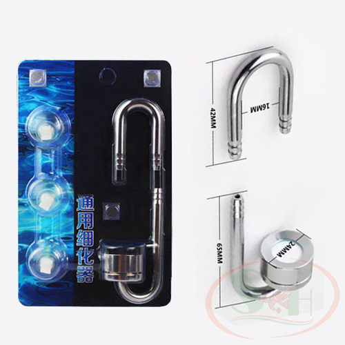 Đầu sủi co2 Mufan mịn li ti cốc sủi khuếch tán khí co2 bể thủy sinh