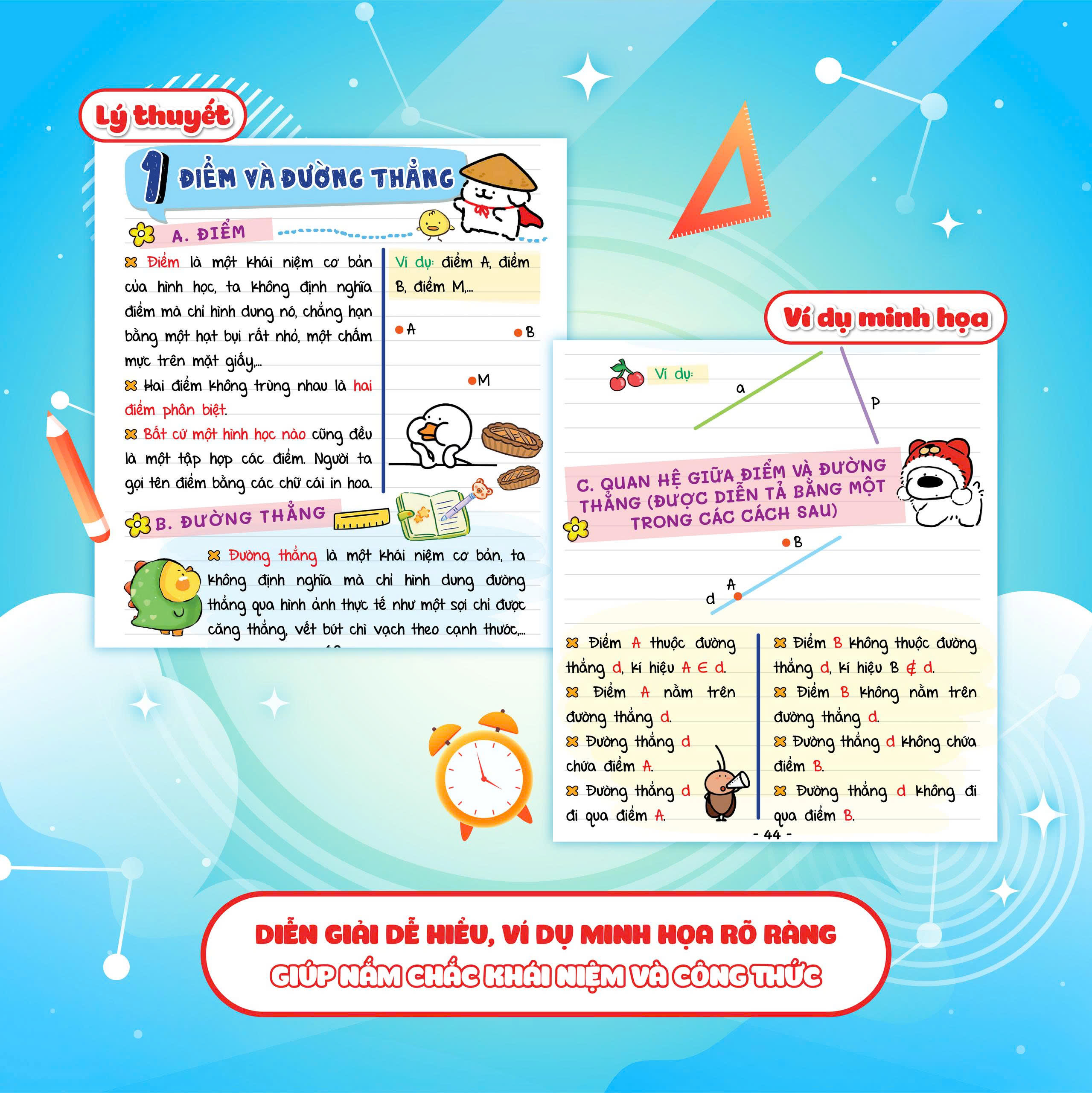 Sách Mini Note - Siêu Gọn, Siêu Nhớ Toán THCS