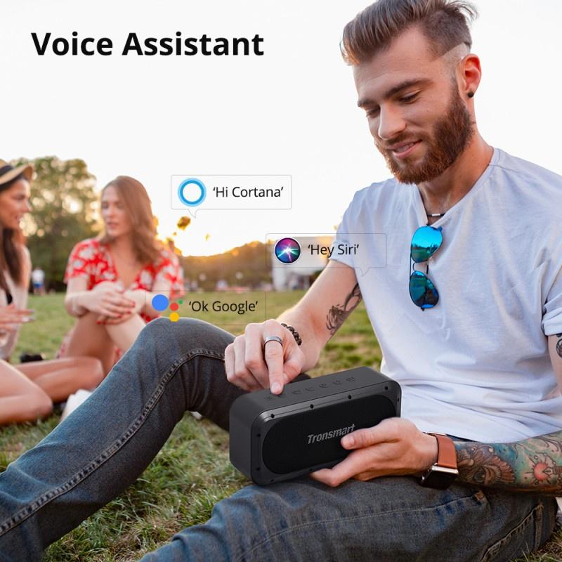 Loa bluetooth 5.3 Tronsmart Force SE Công suất 50W Chống nước IPX7 - Tích hợp làm sạc dự phòng - Hàng chính hãng.