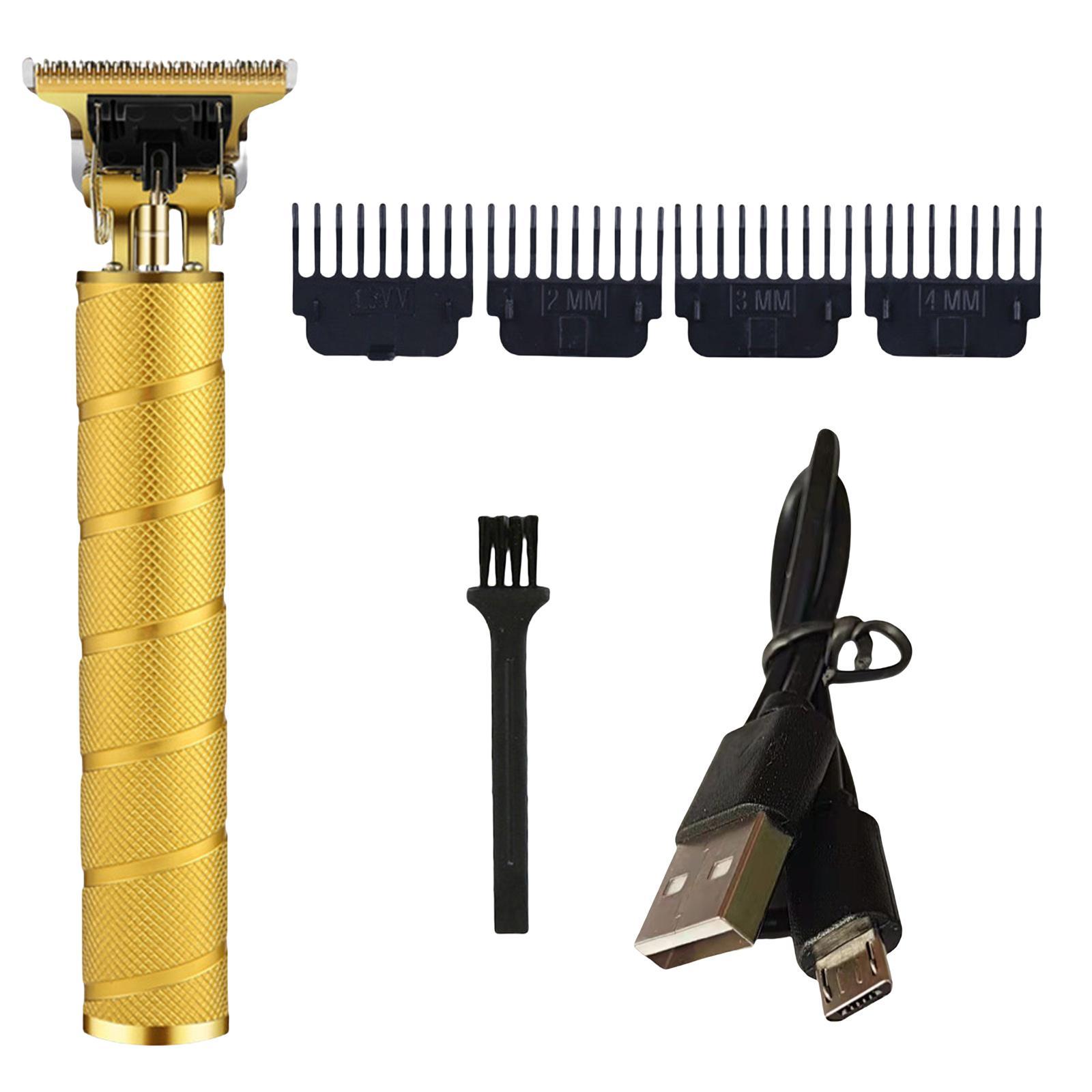 Hair Clippers for Men T-Blade Electric Beard Trimmer Liners Edgers Outliner Barbers