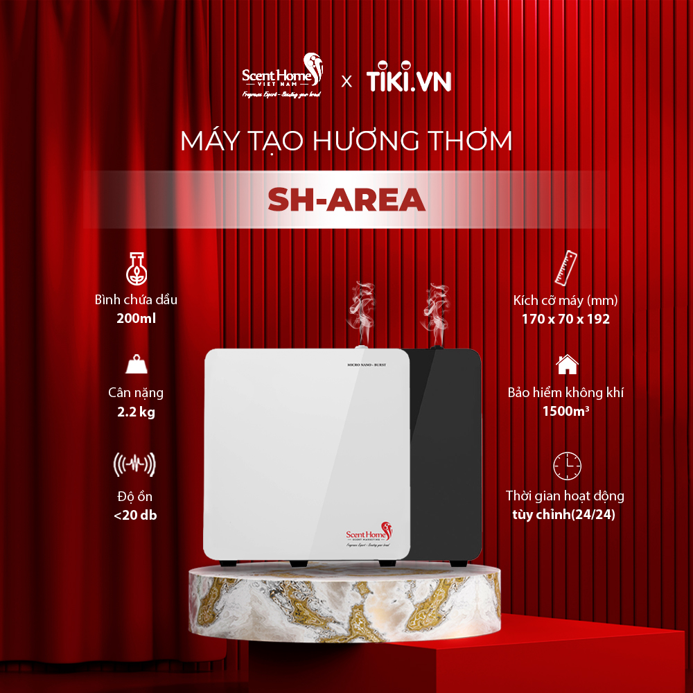 Máy tạo hương thơm chuyên nghiệp Scent Homes