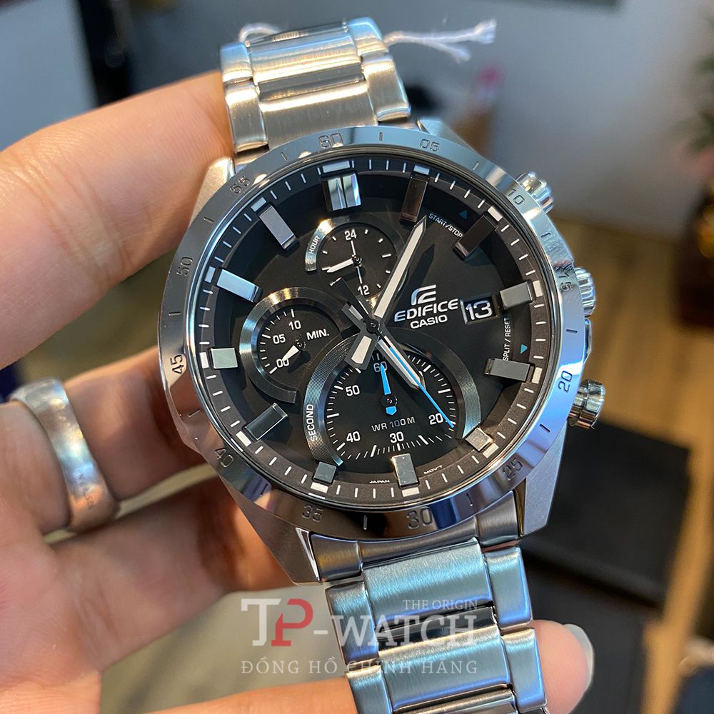 Đồng Hồ Nam Casio Edifice EFR-571D-1AVUDF Chính Hãng | Edifice EFR-571D-1A Dây Thép