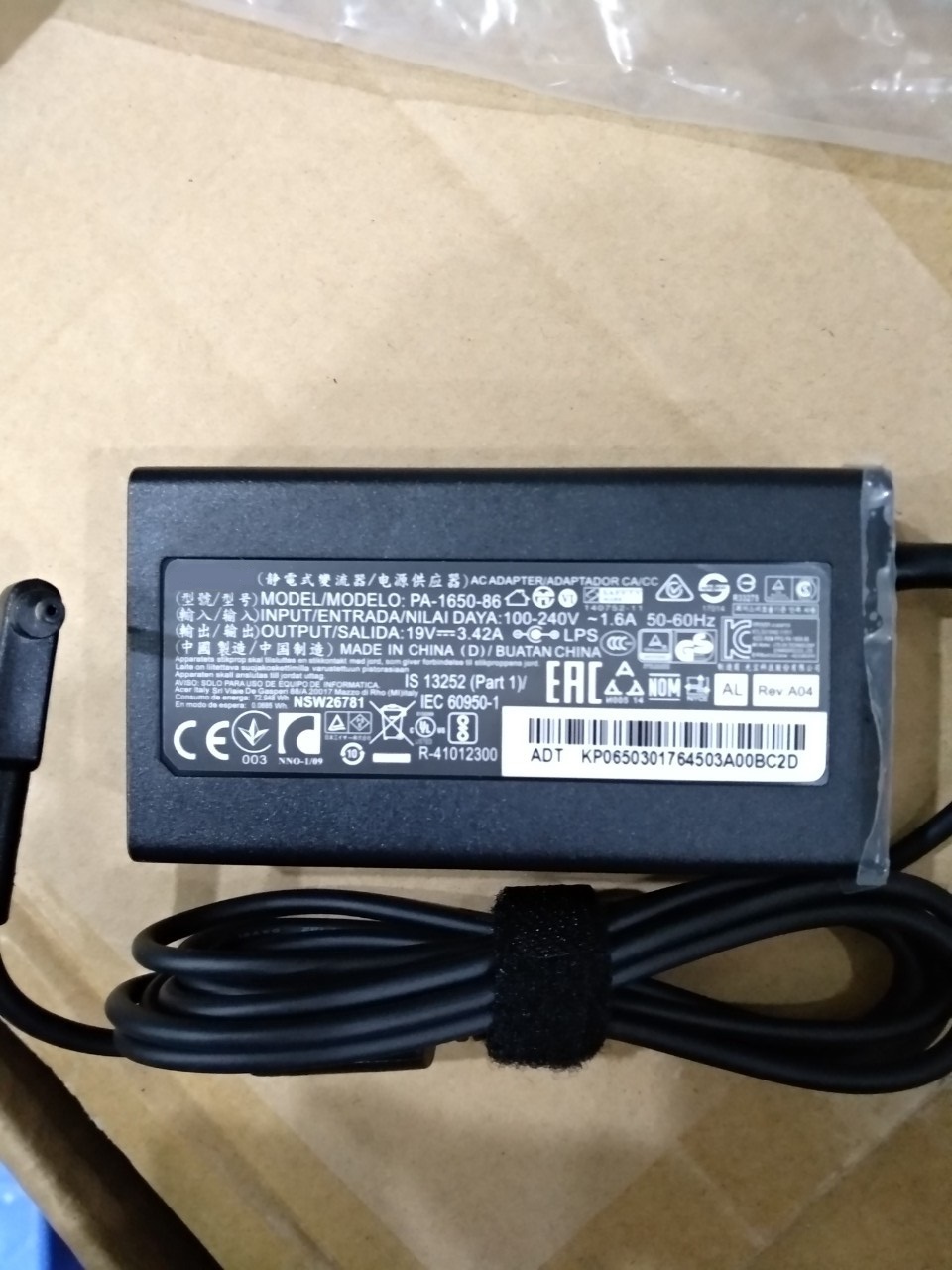 Sạc dành cho Laptop LG Gram 2021 kèm dây nguồn - hàng nhập khẩu