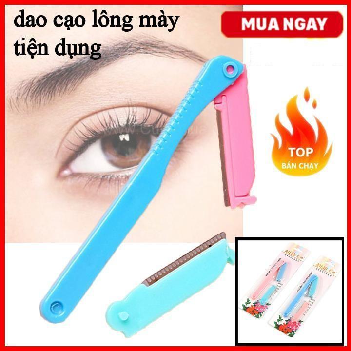 Bộ Dao Cạo, Tỉa Lông Mày Tóc Mái 2 Lưỡi Ailin - Giá Sỉ