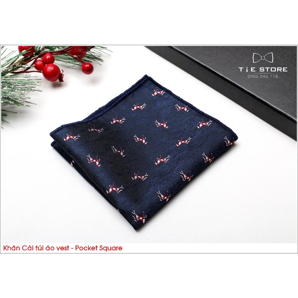 NHIỀU MẪU Khăn Cài Túi Áo Vest - Pocket Square - Phụ Kiện Cài Áo ( kèm ảnh minh họa)