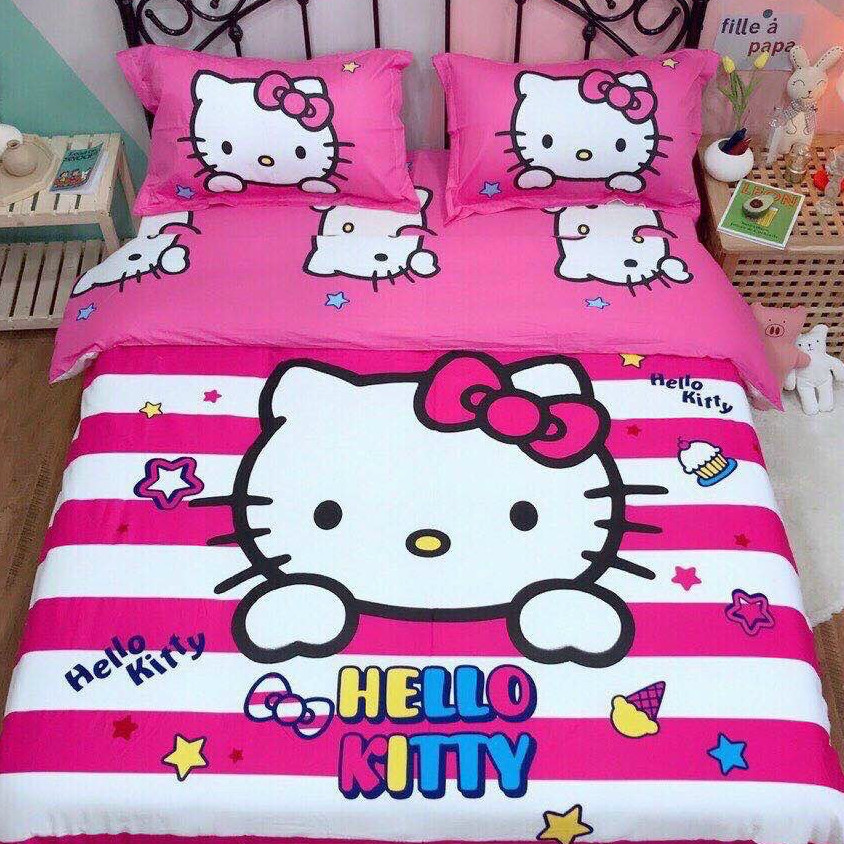 BỘ VỎ CHĂN GA GỐI COTTON 5D - TMCT74