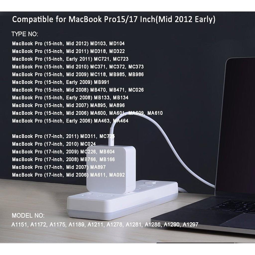 Sạc Dùng Cho LaptopApple MacBook Pro Chân L 85W - 2010 A1150 A1151 A1172 A1189 A1211 A1212 A1221 A1222 A1226 A1229 A1260 A1261