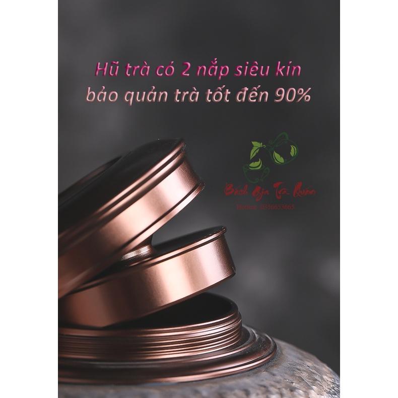 Hũ Trà Gốm Nhật Nắp Đồng 2 Lớp Siêu Kín Giúp Bảo Quản Trà Tối Ưu Nhất