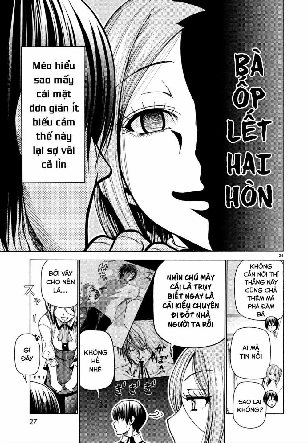cô gái thích lặn - grand blue chapter 34 23