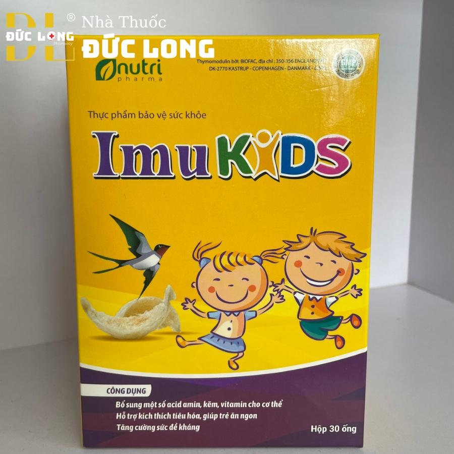 Imukids giúp trẻ ăn ngon, tăng đề kháng - hộp 30 ống