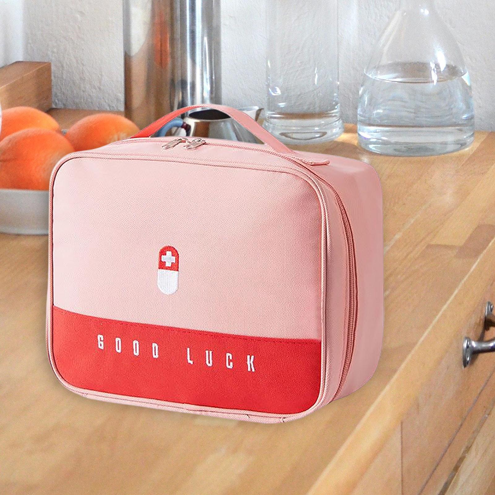 2Pcs First Aid Bag Storage Pouch Emergency Survival Bag