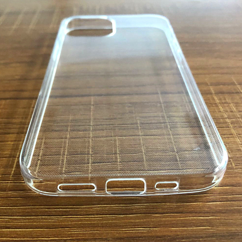 Ốp lưng Silicone dẻo trong suốt dành cho iPhone 12 Pro Max loại A+ mỏng 0.5 mm