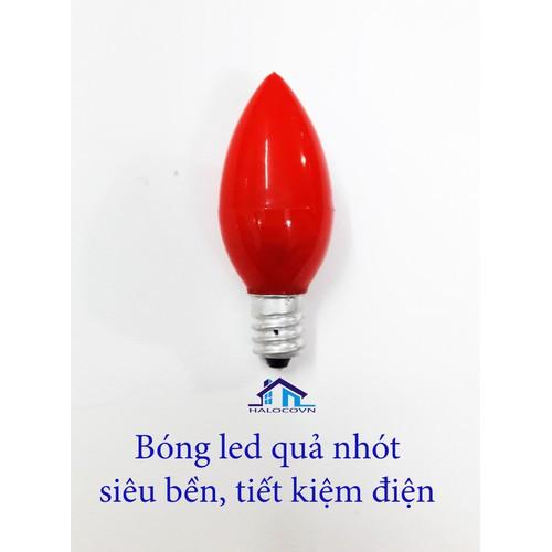 Bộ 2 bóng đèn quả nhót led cho đèn thờ