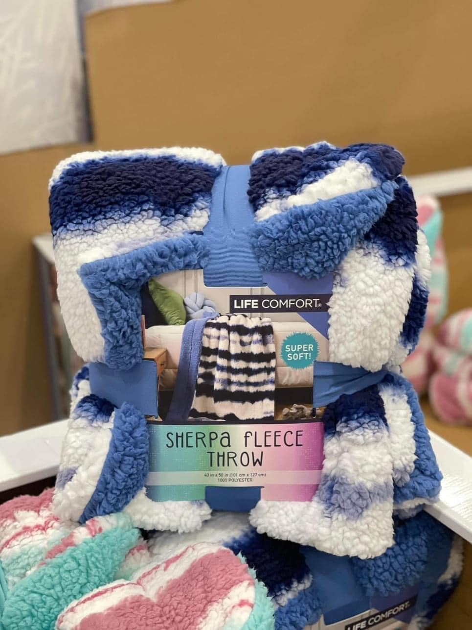 Chăn Sherpa Fleece Blanket dành cho bé yêu