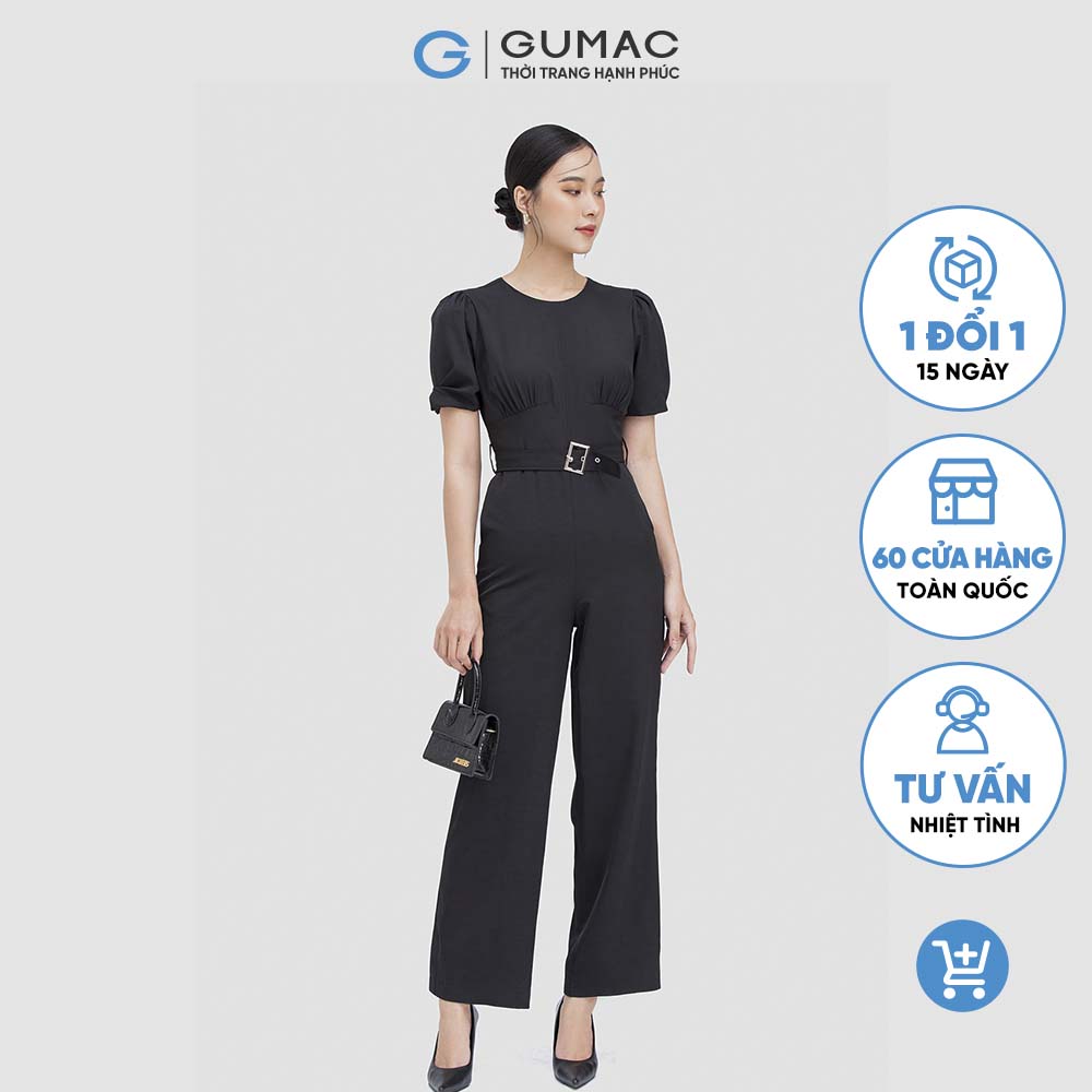 Jumpsuit phối phụ kiện DC05042 thời trang GUMAC