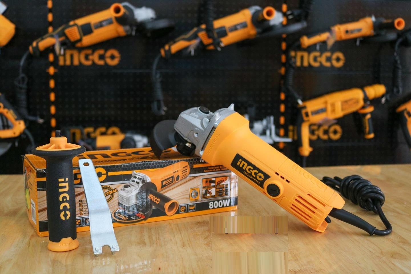 MÁY MÀI GÓC CẦM TAY 800W 115MM INGCO AG8006-2 - HÀNG CHÍNH HÃNG