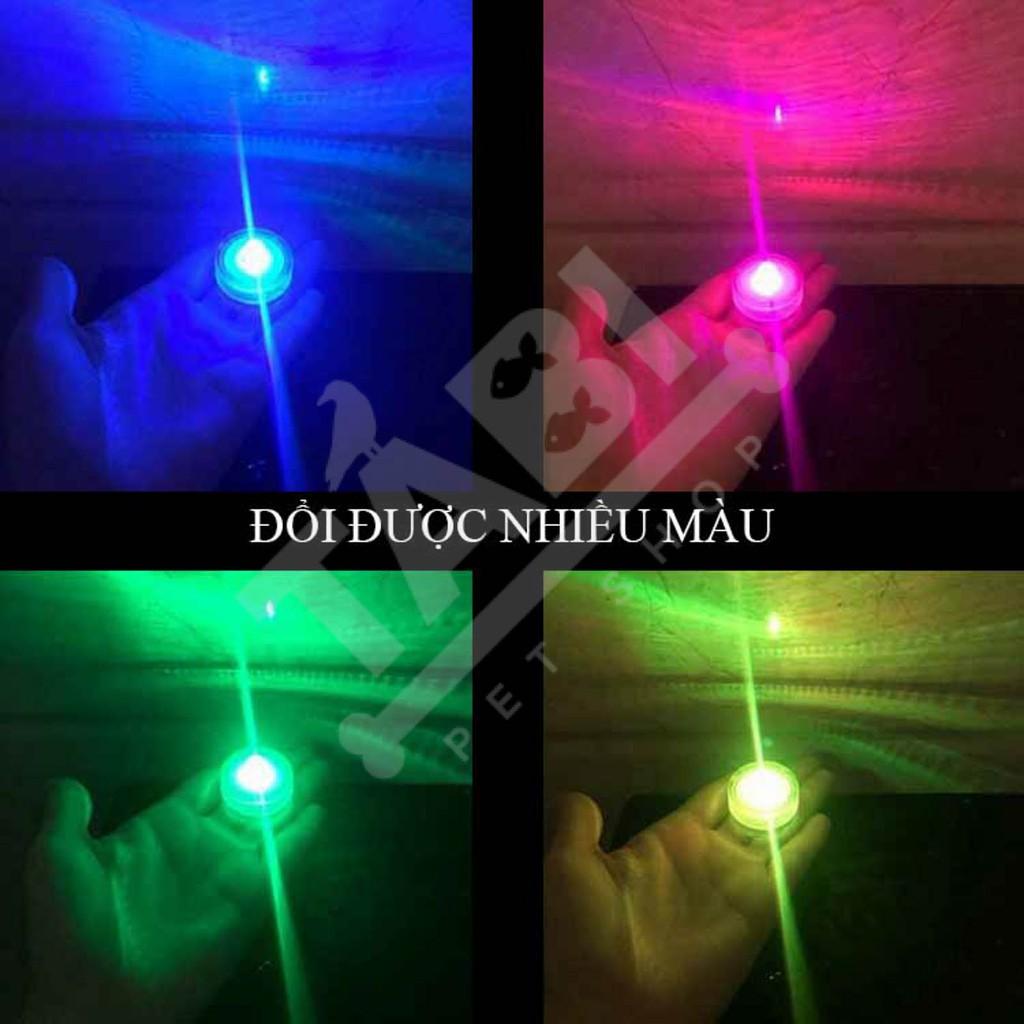 Đèn LED Mini Tròn Để Được Dưới Nước Trang Trí Bể Cá, Hồ Cá -