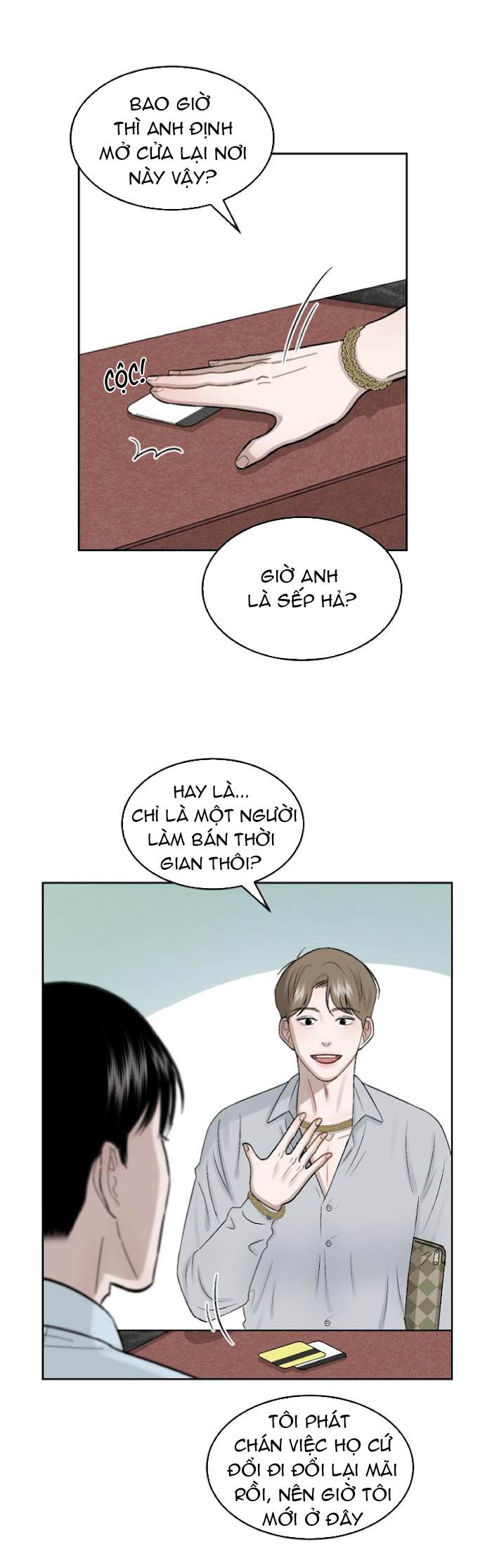Tình Yêu Nơi Phòng Tắm Hơi chapter 1 - Trang 2