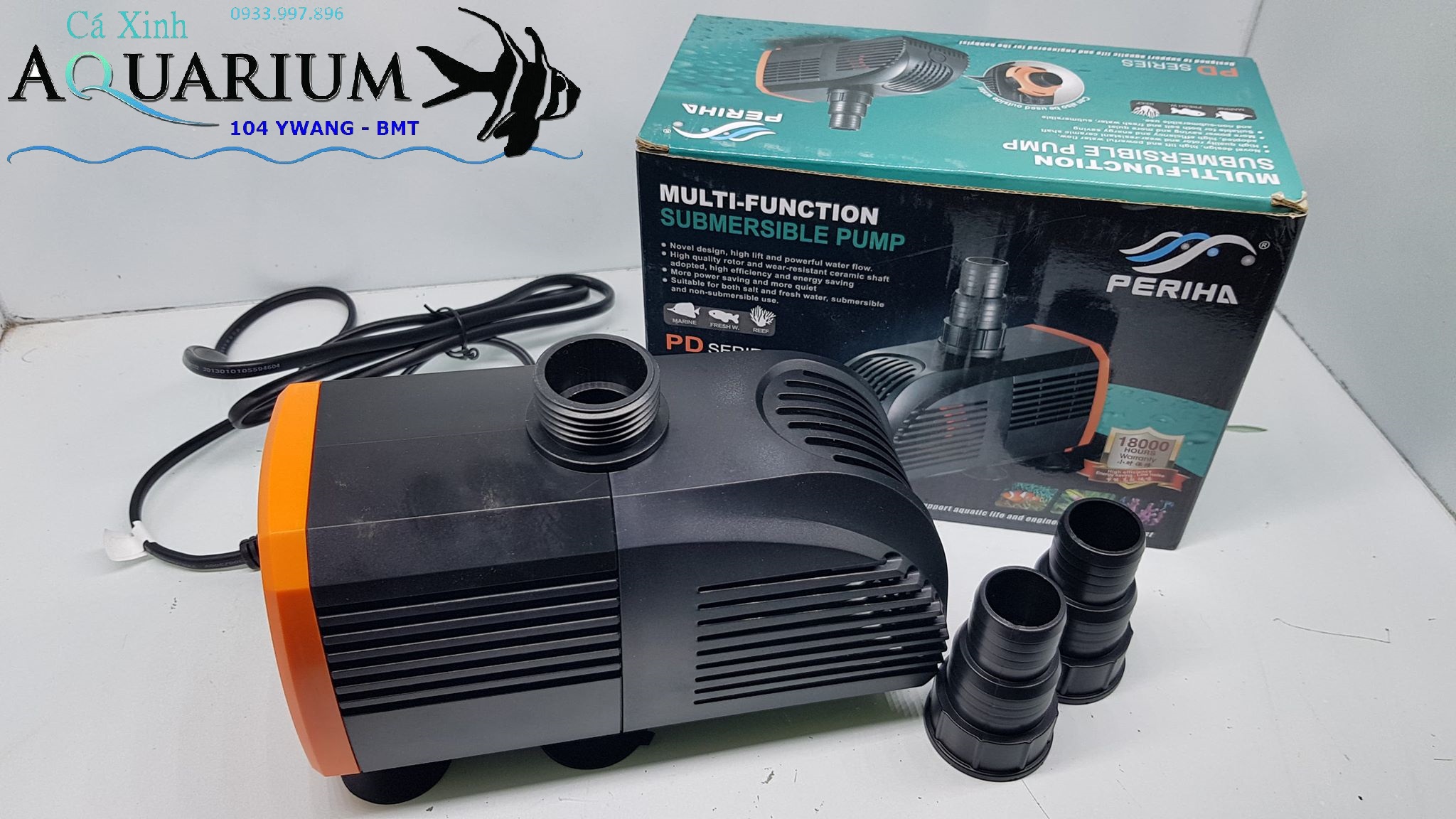 Máy Bơm hồ cá Periha 6200 cho bể cá