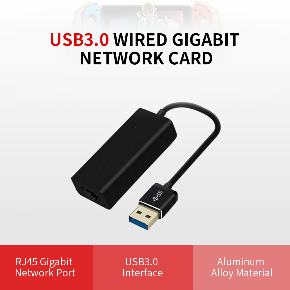 Bộ Chuyển Đổi Cáp Mạng Bên Ngoài Gigabit USB3.0 Sang RJ45