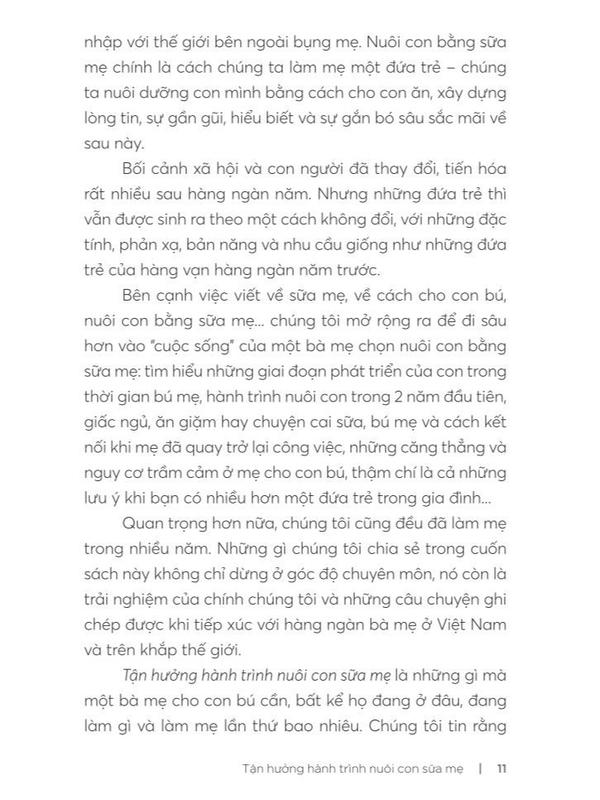 Sách - Tận hưởng hành trình nuôi con sữa mẹ (Nhã Nam HCM)