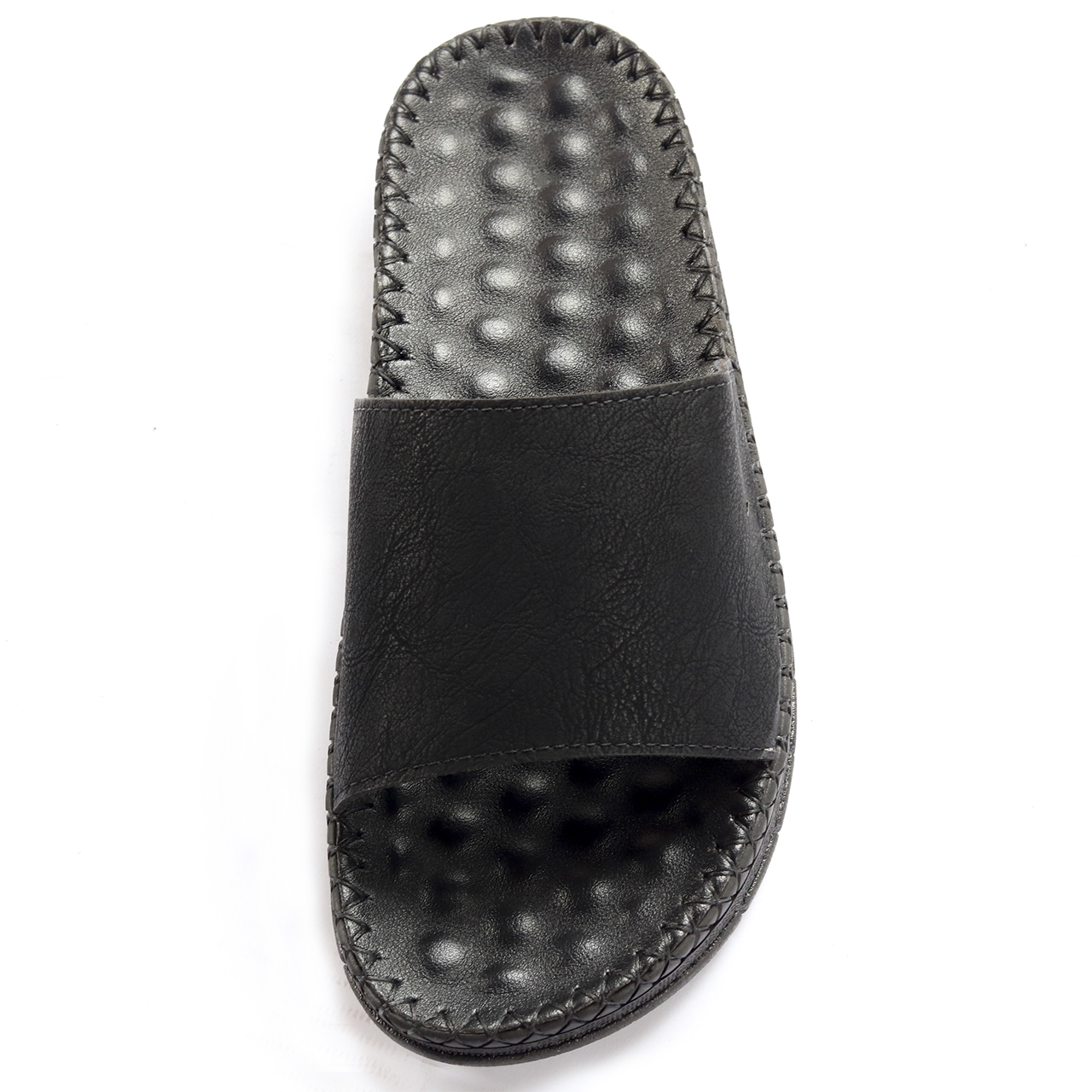 Dép Nam Quai Ngang Bảo Hân, Kiểu Dáng Thanh Lịch, 2 Màu Đen,Nâu, Slipper Đế Bằng Khâu Đế Mã DE09