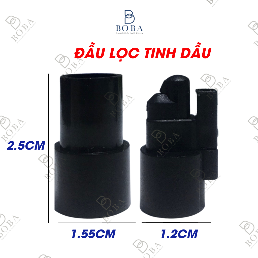 Phụ Kiện Máy Xông Tinh Dầu Công, Ống Hút, Đầu Lọc Tinh Dầu, Gioăng/Roăn cao su - BOBA NATURALS