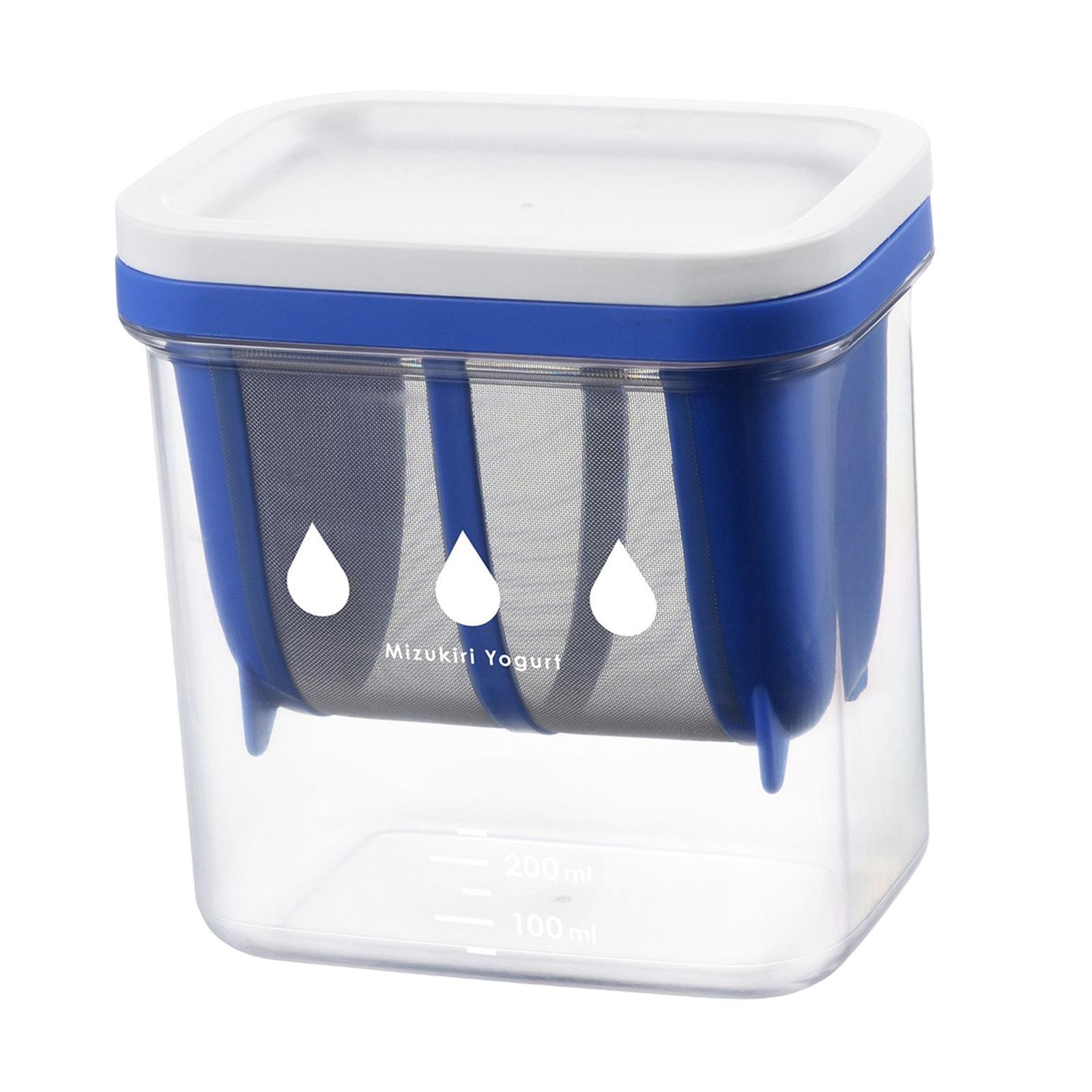 Greek Yogurt Maker Strainer Food Strainer Household with Lid Yogurt Filter