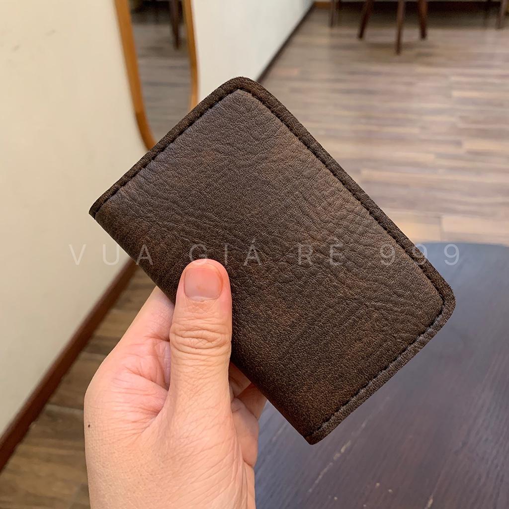 Ví nữ đẹp cầm tay mini ngắn nhỏ gọn bỏ túi thời trang vintage cá tính VGR999 VN87