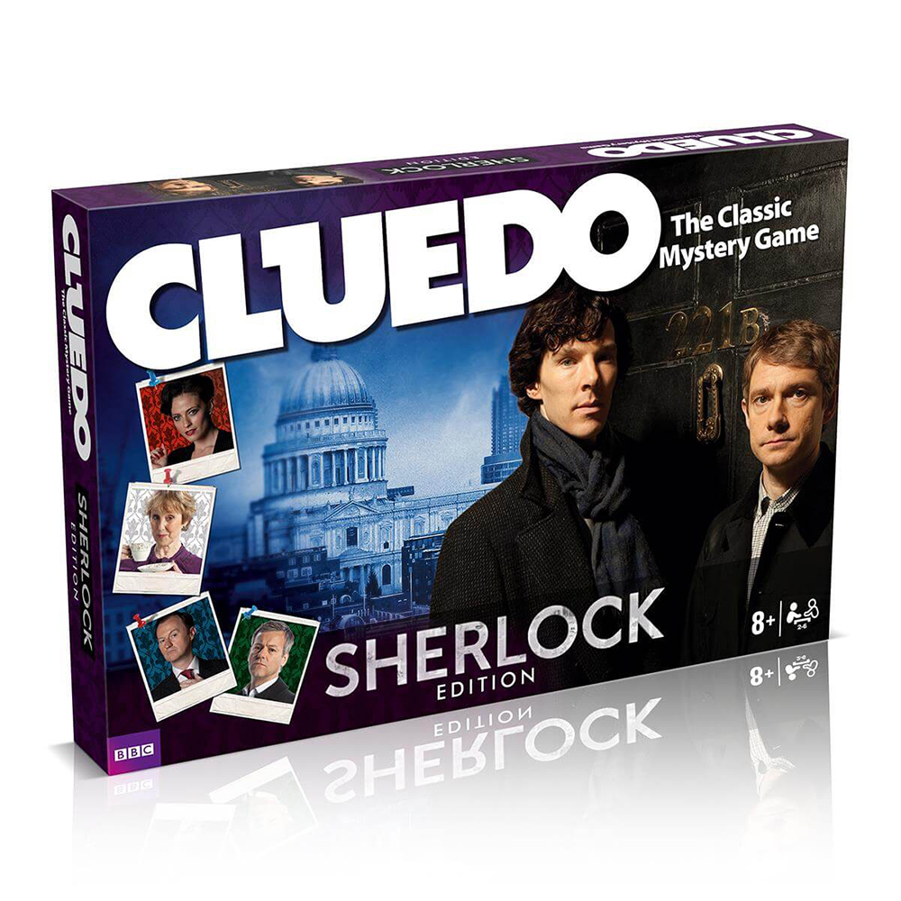 Bộ Board Game Giải Trí Sherlock Cluedo Trò Chơi Phá Án Hiện Đại