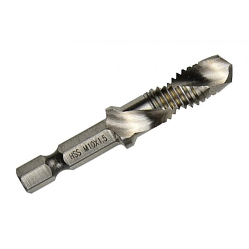 2-4pack Hand Tap Drill Bits M3 M4 M5 M6 M8 M10 Metalworking Tools M10x1.5mm