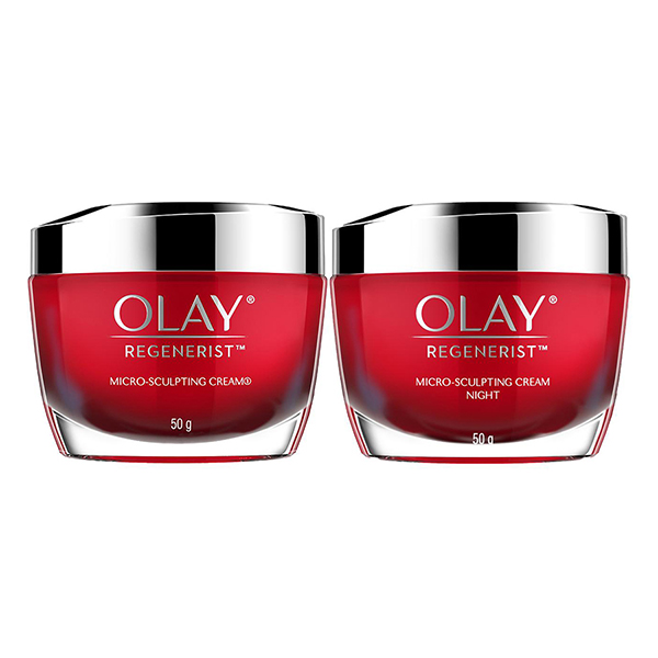 Combo Kem Dưỡng Da OLAY Regenerist Tái Tạo Và Phục Hồi Da Lão Hóa