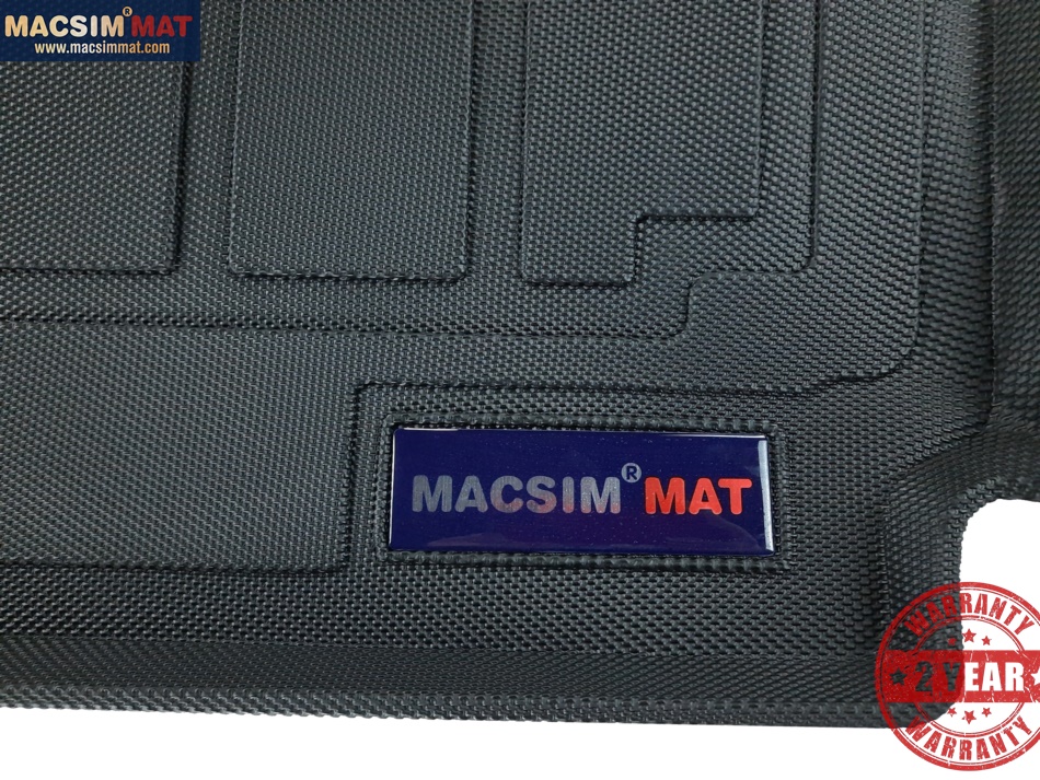 Thảm lót cốp xe ô tô LANDROVER RANGE ROVER nhãn hiệu Macsim chất liệu TPV cao cấp màu đen