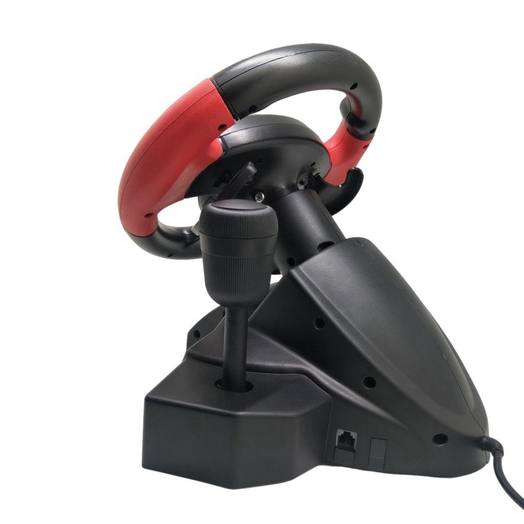 Bộ vô lăng & bàn đạp có giả lập cho chơi game đua xe trên PC