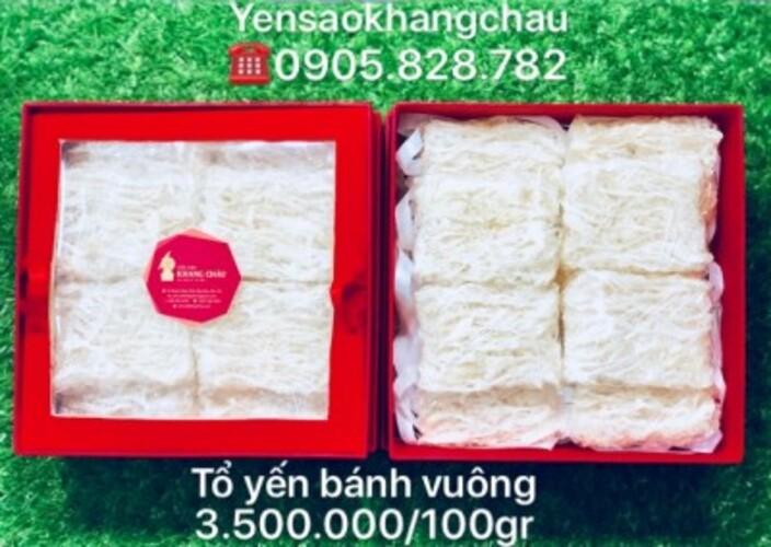 Tổ Yến Bánh Vuông XK